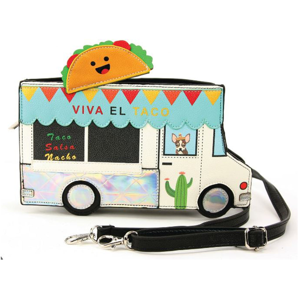 Taco Truck Cross Body Bag In Vinyl - Radar Toys