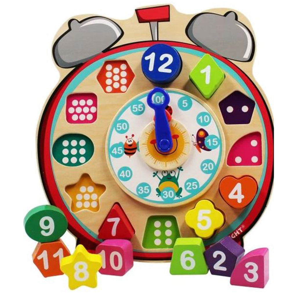 Family Games America Little Moppet Learning Time Clock - Radar Toys