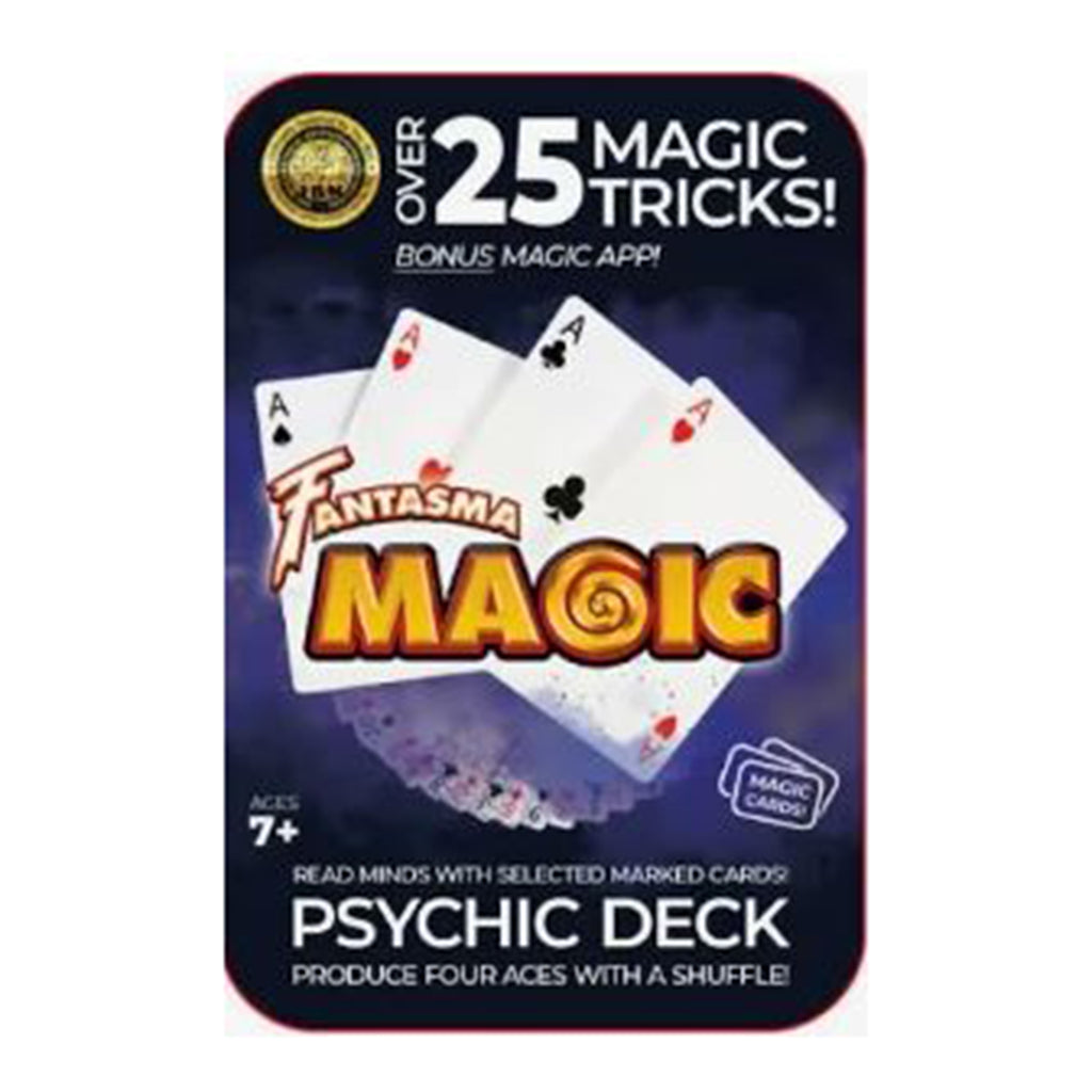 Fantasma Toys Psychic Deck 25 Tricks Magic Set - Radar Toys