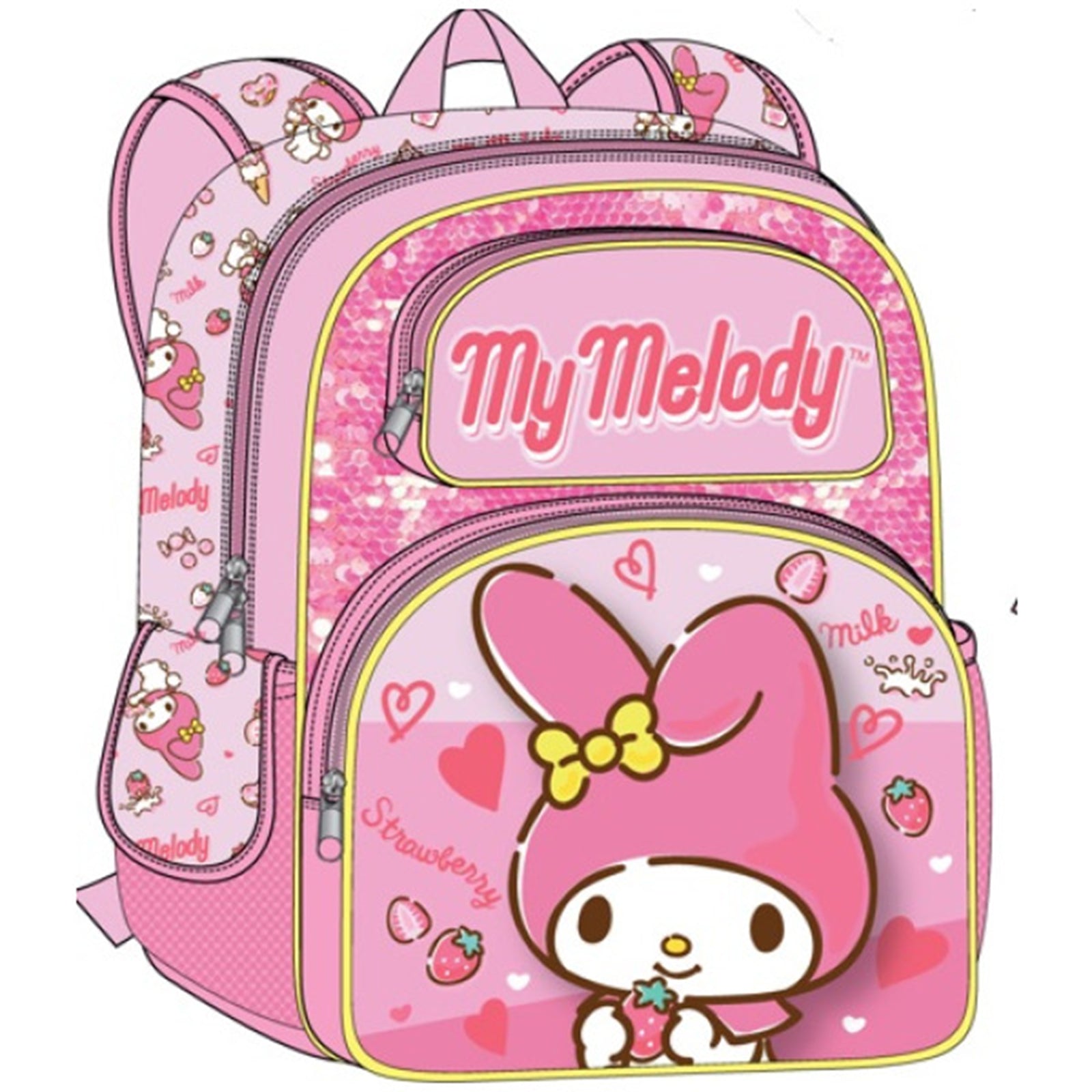 hello kitty characters backpack Sanrio My Melody 3D Sequin All Over Print Backpack
