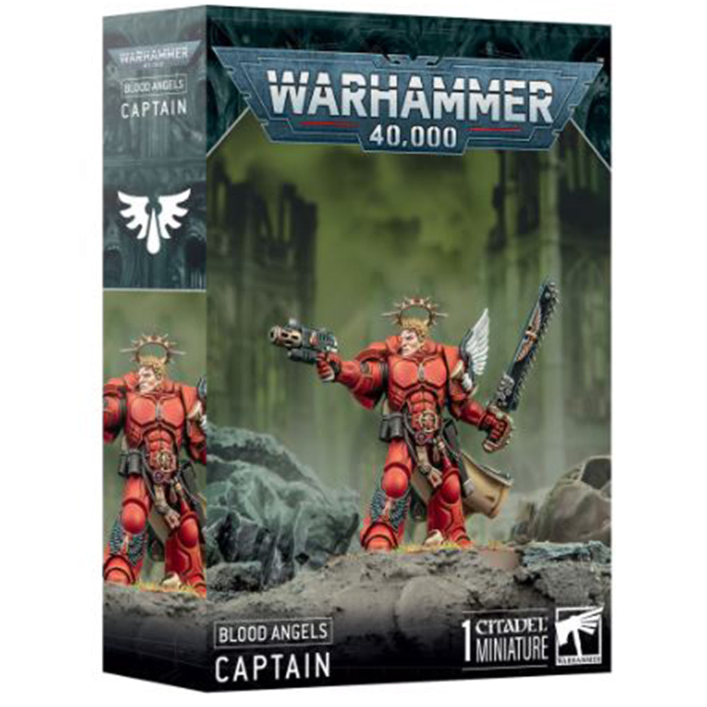 Warhammer 40,000 Blood Angels Captain Building Set