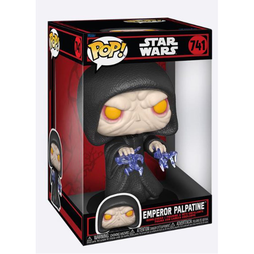 Funko Star Wars Jumbo POP Emperor Palpatine Figure
