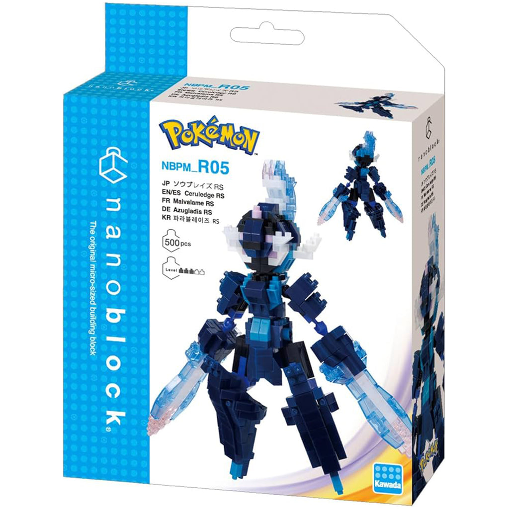 Kawada Pokemon Ceruledge RS Nanoblock Building Set