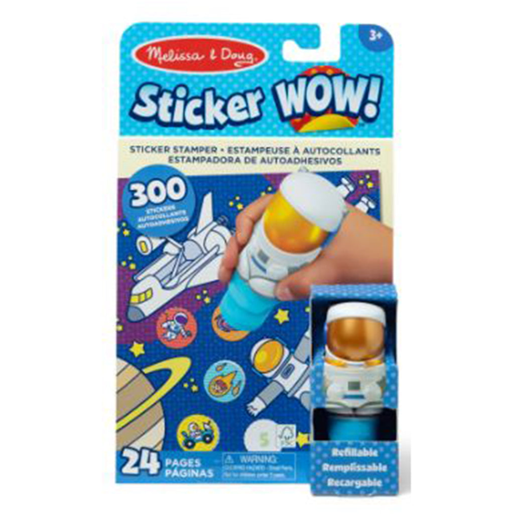 Melissa And Doug Sticker WOW! Astronaut Activity Pad - Radar Toys