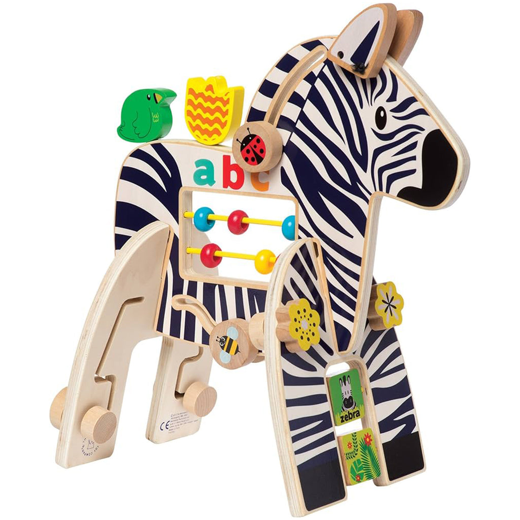 Manhattan Toy Safari Zebra Activity Toy