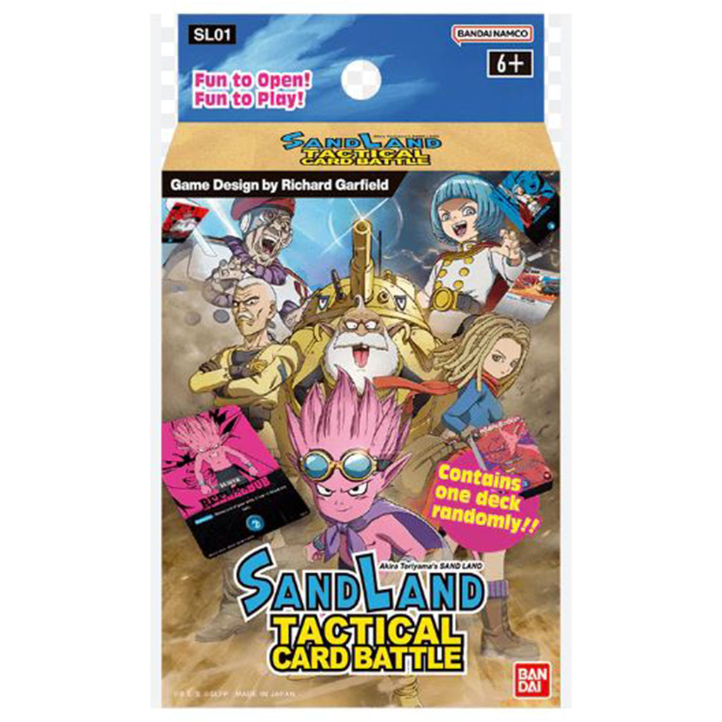 Bandai Sand Land Tactical Card Battle Single Blind Deck