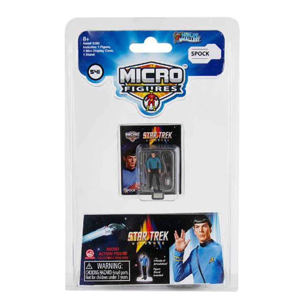 Super Impulse World's Smallest Star Trek Mr Spock Micro Figure