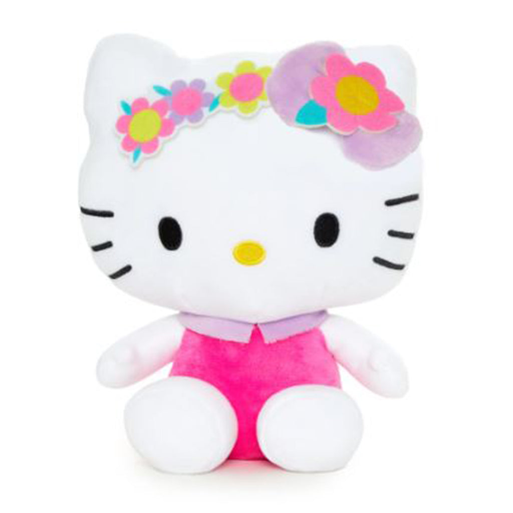 Sanrio Hello Kitty Flower Headband 8 Inch Plush