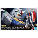 Bandai Mobile Suit Gundam RG RX-78-2 Gundam Ver 2.0 1/144 Scale Model Kit - Radar Toys
