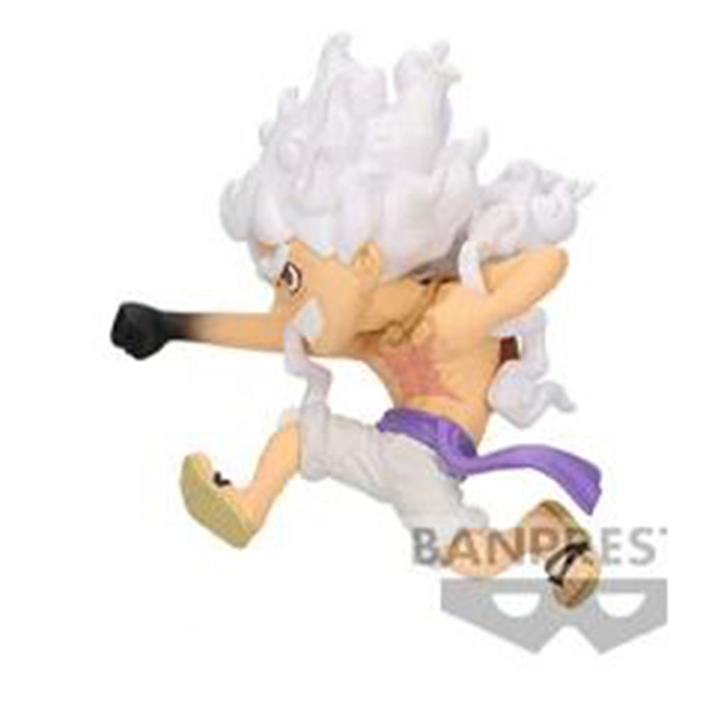 Bandai One Piece Egghead 3 WCF Log Stories Monkey D Luffy Gear 5 Figure