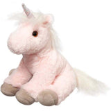 Douglas Lexie Pink Sitting Unicorn Soft 11 Inch Plush Figure - Radar Toys