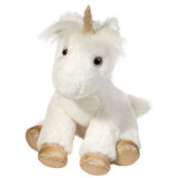 Douglas Elodie White Unicorn Soft 9 Inch Plush Figure - Radar Toys