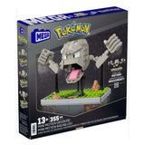MEGA Pokemon Mini Motion Geodude 355 Piece Building Set - Radar Toys