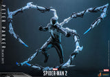 Hot Toys Spider-Man 2 Peter Parker Black Suit 1:6 Scale Collectible Figure - Radar Toys