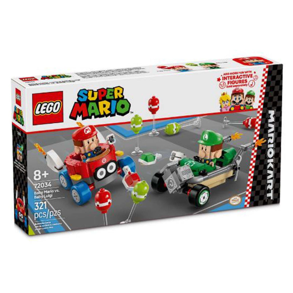 LEGO® Super mario Baby Mario Vs. Baby Luigi Building Set 72034