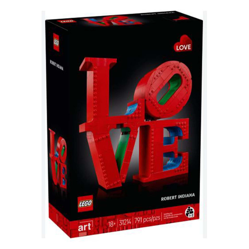 LEGO® Robert Indiana LOVE Building Set 31214 - Radar Toys