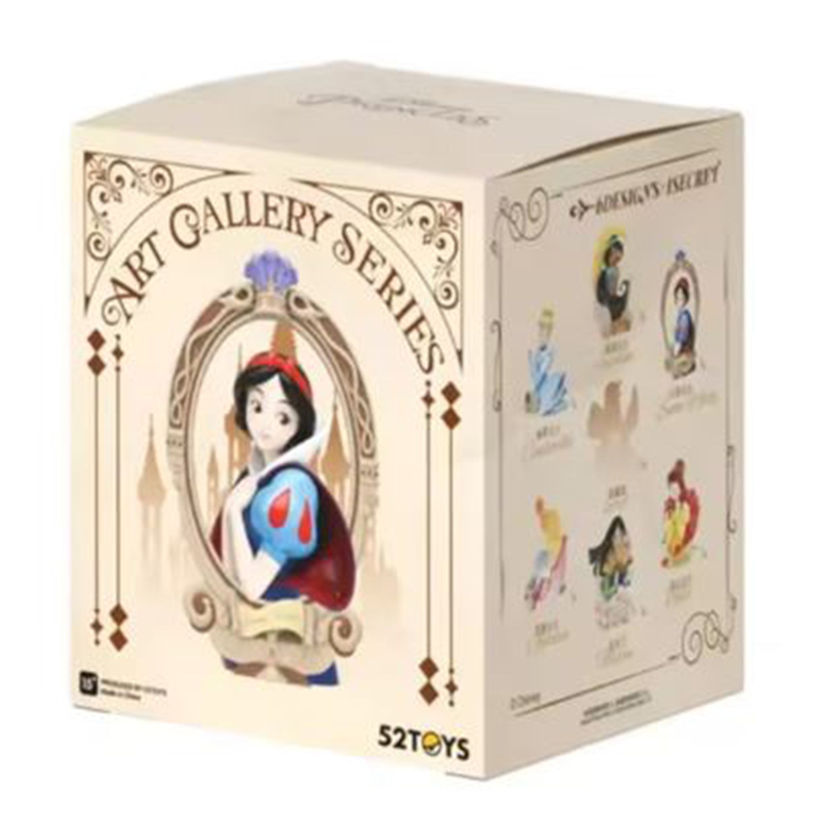 52Toys Disney Princess Art Gallery Series Single Blind Boxed