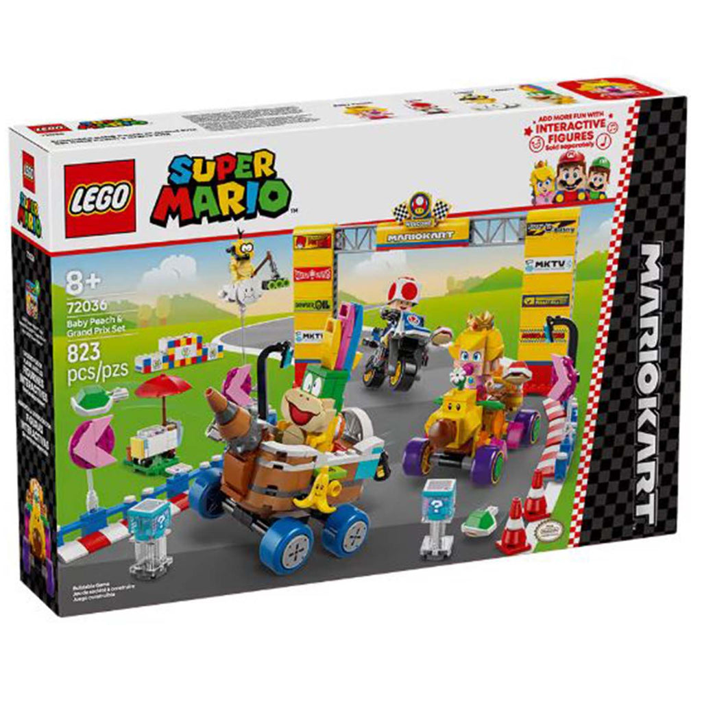 LEGO® Super Mario Baby Peach And Grand Prix Building Set 72036