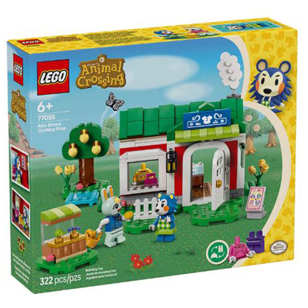 LEGO® Animal Crossing Able Sisters Clothing Shop Building Set 77055