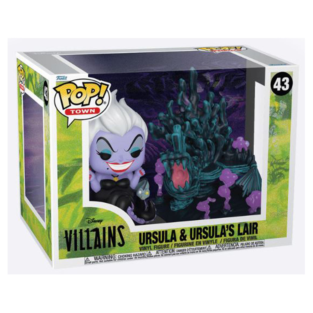 Funko Disney Villains POP Towns Ursula's Lair Vinyl Figure Set