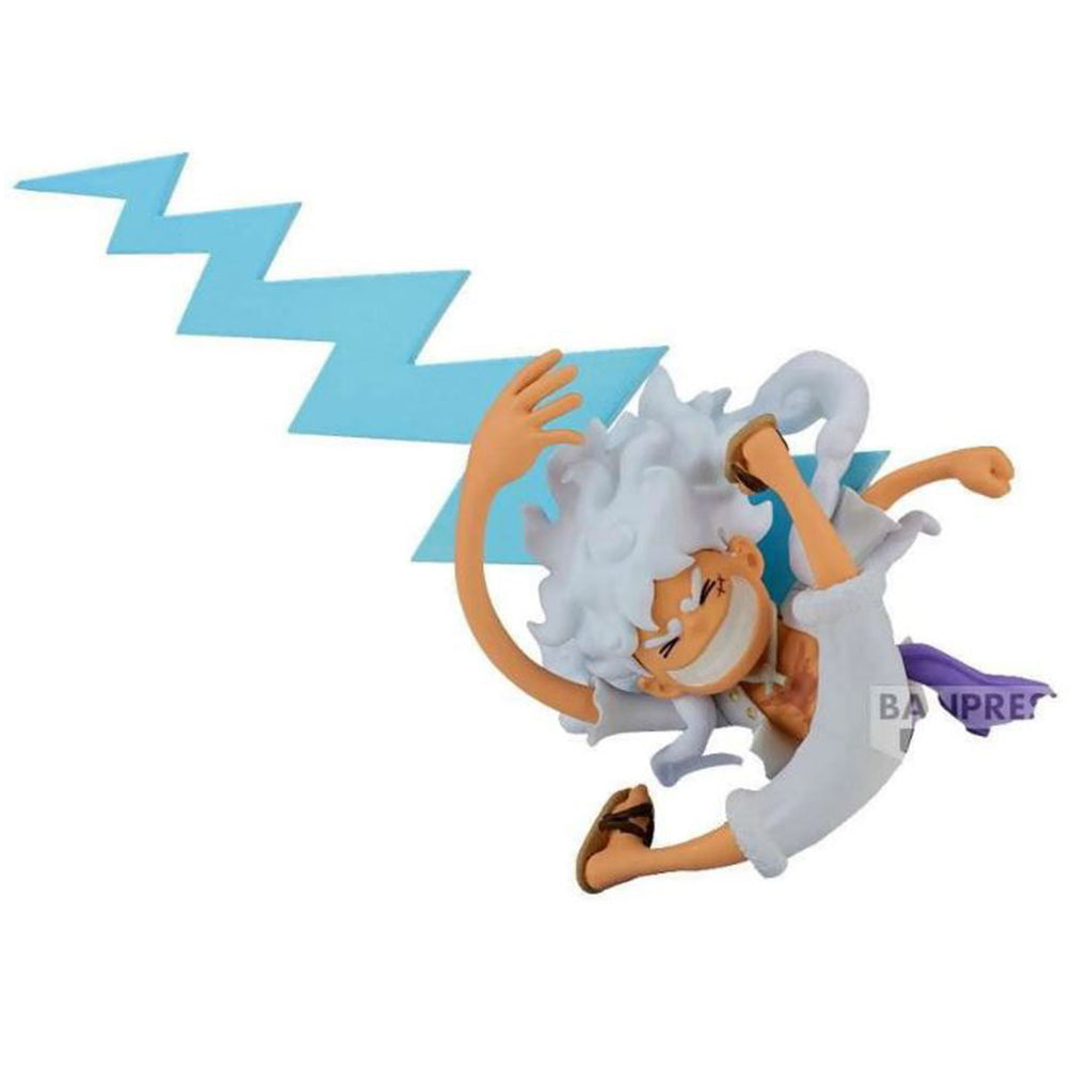 Bandai One Piece WCF Monkey D Luffy Gear5 Special Metallic Color Laughing Mini Figure