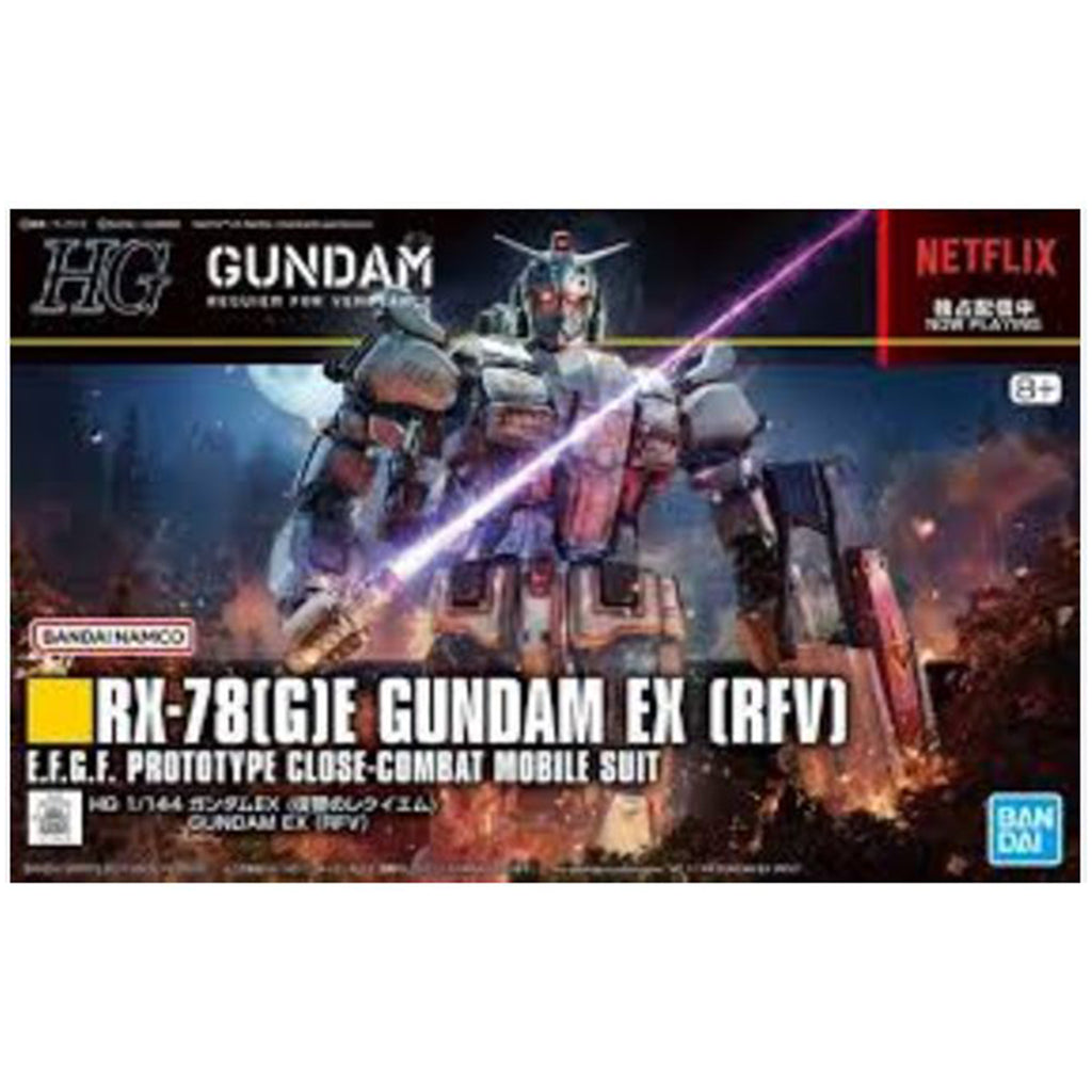 Bandai Gundam Requiem for Vengeance HG RX-78GE Gundam EX RFV 1:144 Scale Model Kit