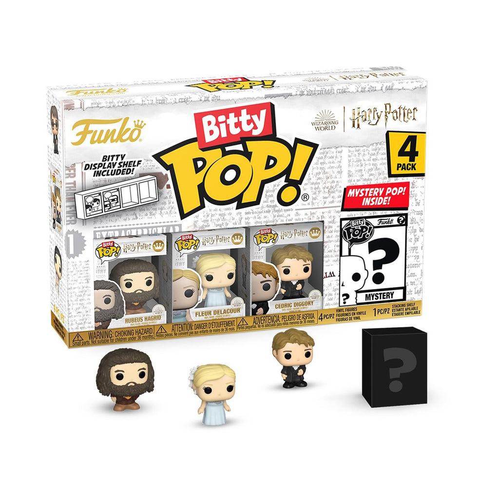 Funko Harry Potter Goblet Of Fire Bitty POP Rubeus Hagrid Vinyl Figure Set