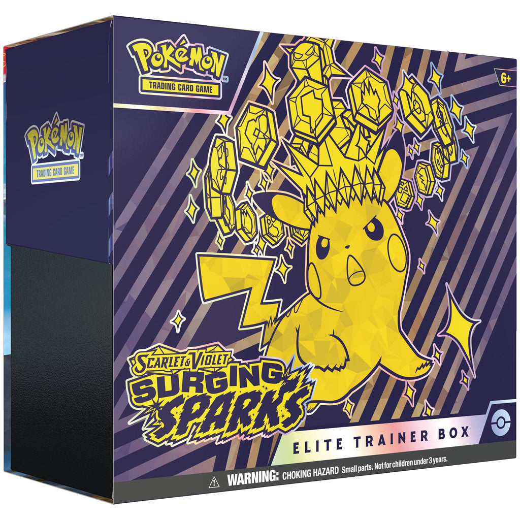 Pokemon Scarlet And Violet Surging Sparks Elite Trainer Box