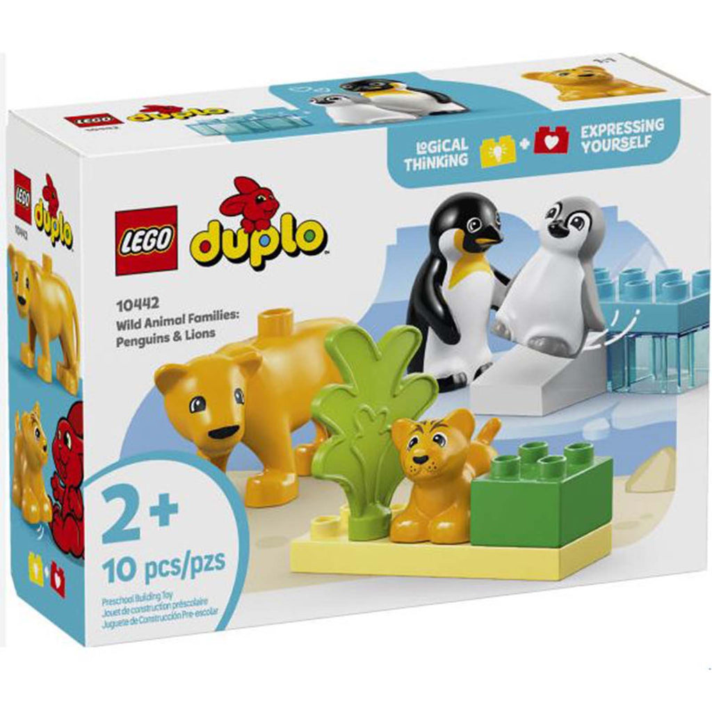 LEGO® Duplo Wild Animal Families Penguins And Lions Building Set 10442