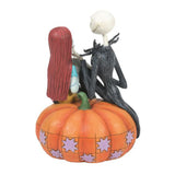 Enesco Disney Traditions Nightmare Before Christmas Pumpkin King And Sally Figurine - Radar Toys
