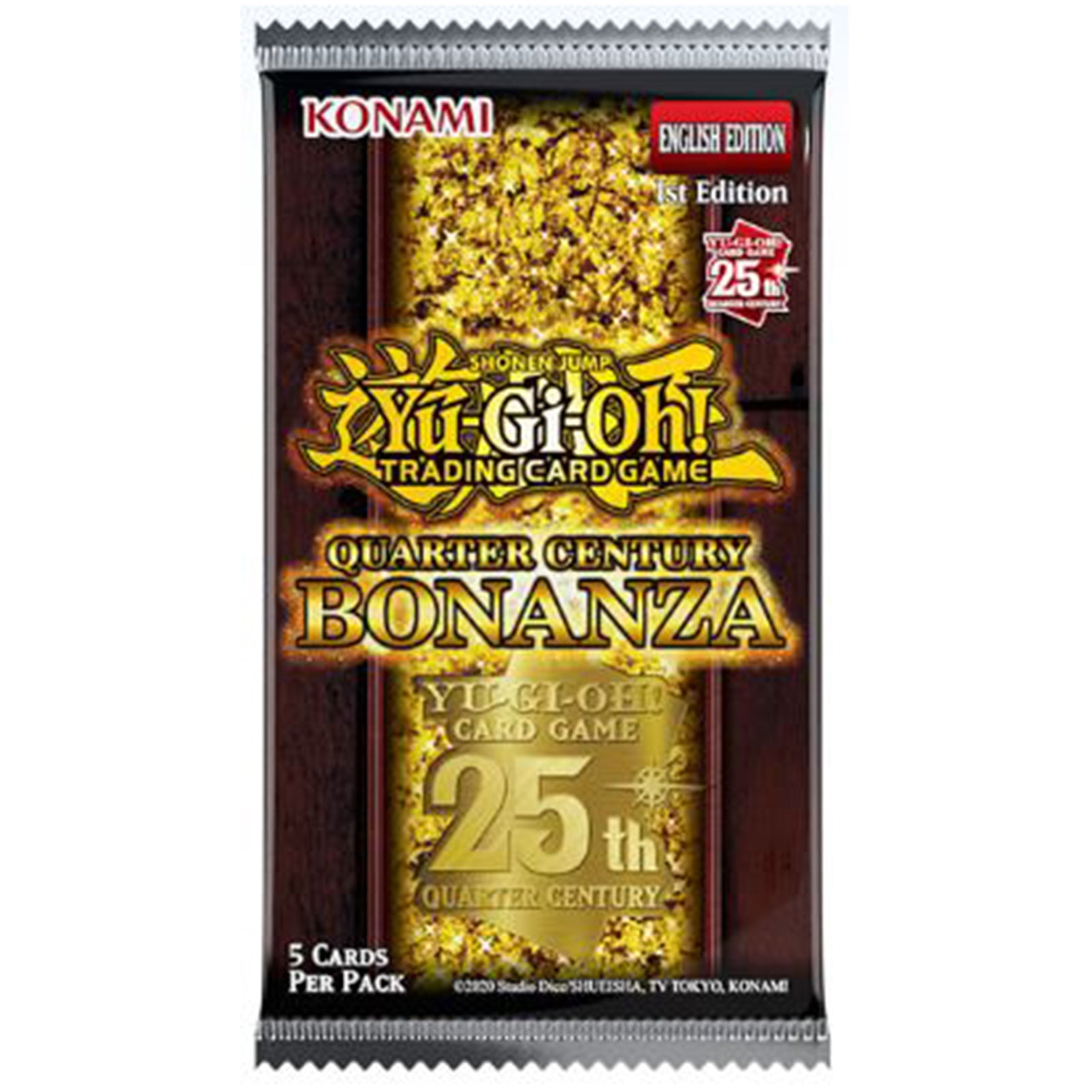 Yu-Gi-Oh Quarter Century Bonanza Booster Pack| Radar Toys