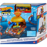 Mattel Hot Wheels City Downtown Burger Drive-Thru Set - Radar Toys