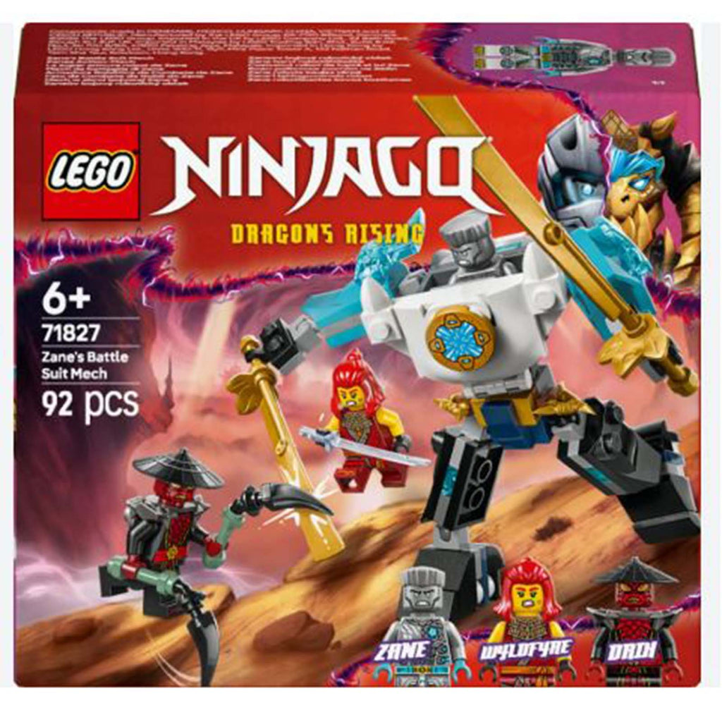LEGO® Ninjago Zane's Battle Suit Mech Building Set 71827 - Radar Toys