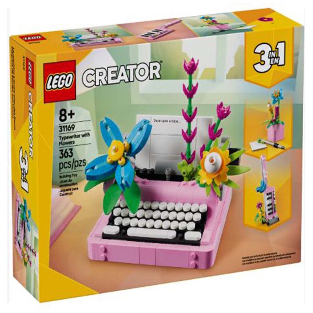 LEGO® Typewriter With Flowers Building Set 31169