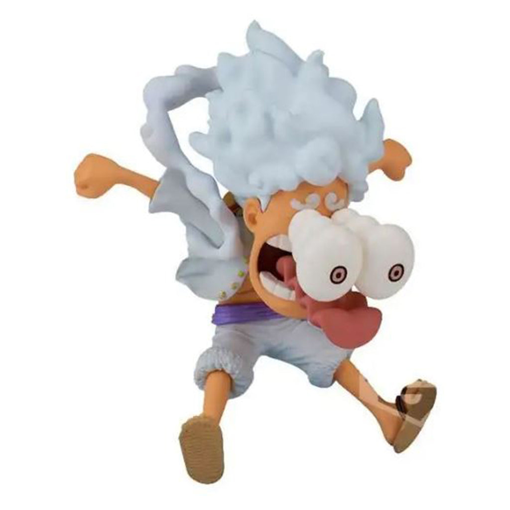 Bandai One Piece WCF Monkey D Luffy Gear5 Special Metallic Color Screaming Mini Figure
