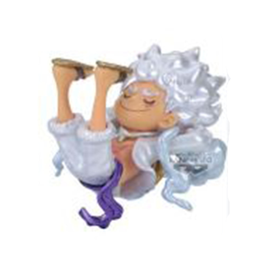 Bandai One Piece WCF Monkey D Luffy Gear5 Special Metallic Color Laying Mini Figure