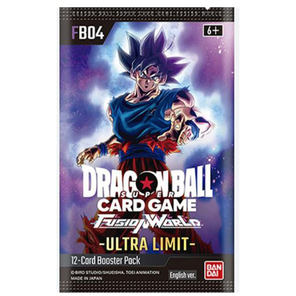 Bandai Dragon Ball Super Card Game Fusion World Ultra Limit Booster Pack - Radar Toys