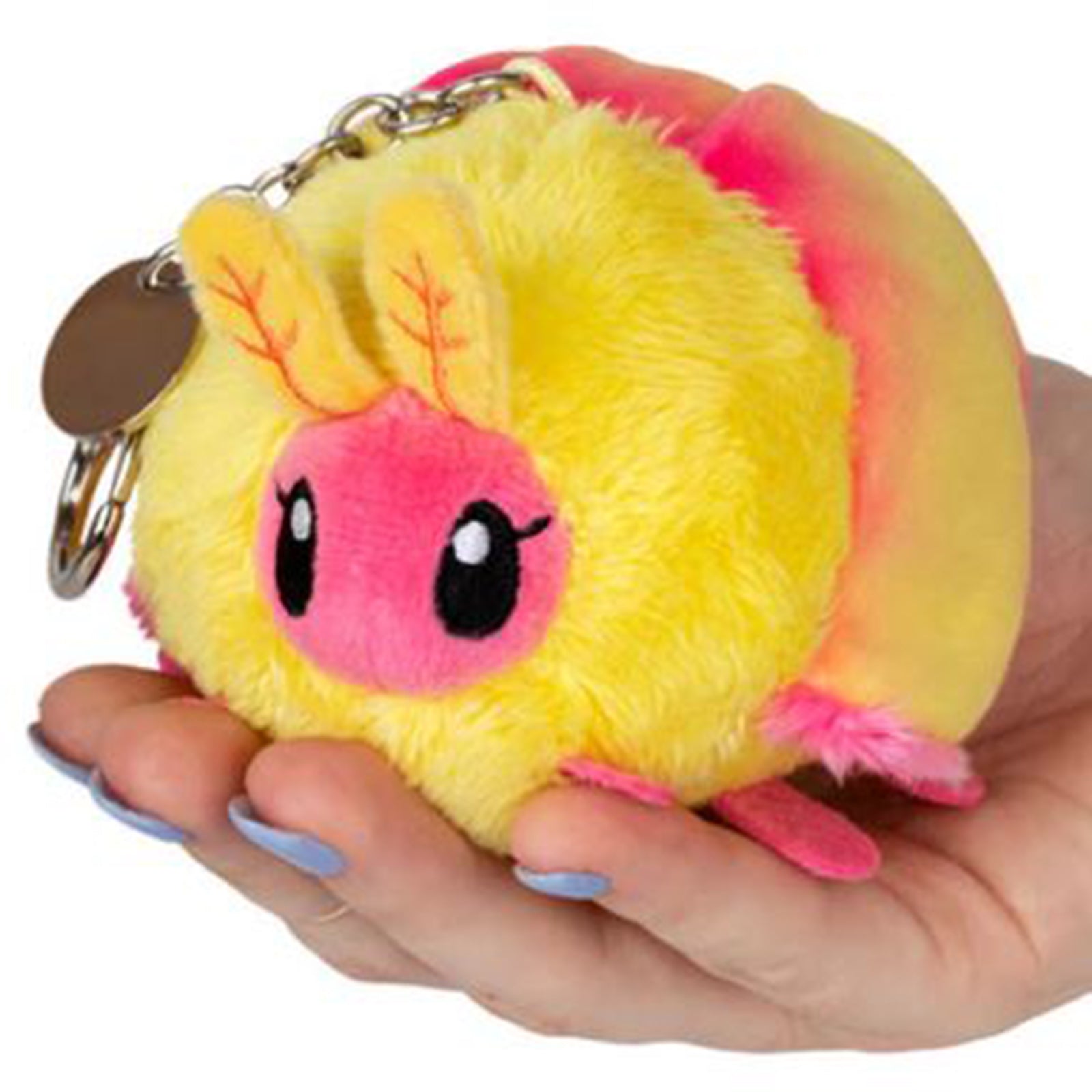 Squishable Micro Keychain Squishable Rosy Maple Moth Micro 4 Inch Keychain Plush |Radar Toys
