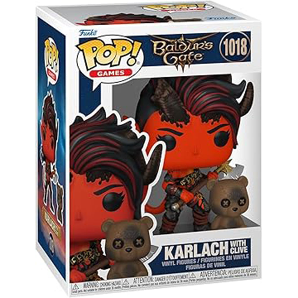 Funko Baldur's Gate POP Karlach With Clive Vinyl Figure
