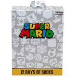 Bioworld Super Mario 12 Days Of Socks Set - Radar Toys