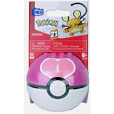 MEGA Pokemon Dedenne With Love Ball Building Set - Radar Toys