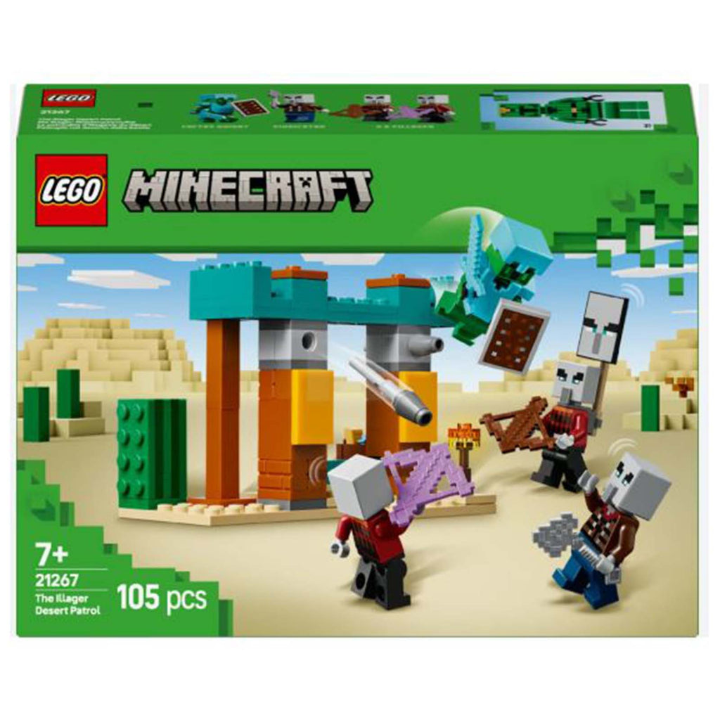 LEGO® Minecraft The Illager Desert Patrol Building Set 21267