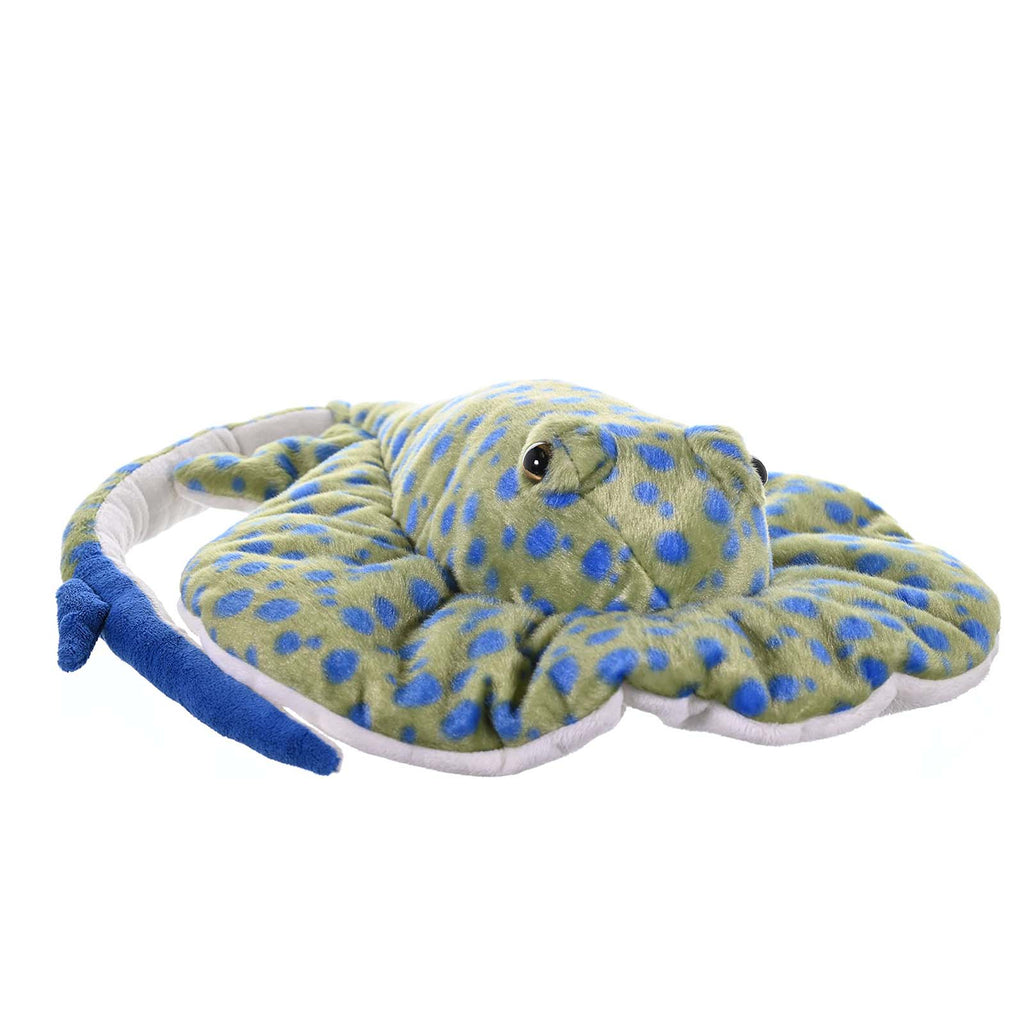 Wild Republic Cuddlekins Blue Spotted Ray 28 Inch Plush Figure - Radar Toys
