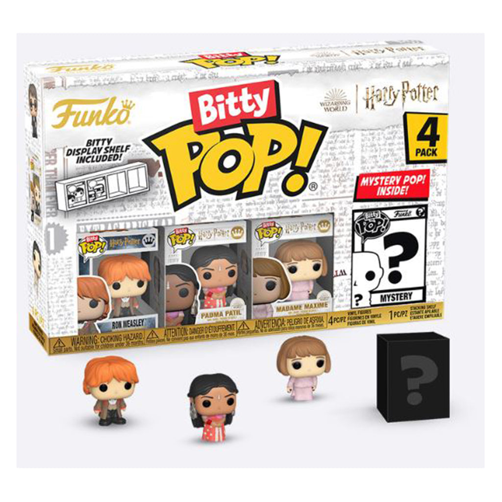 Funko Harry Potter Goblet Of Fire Bitty POP Ron Weasley Vinyl Figure Set