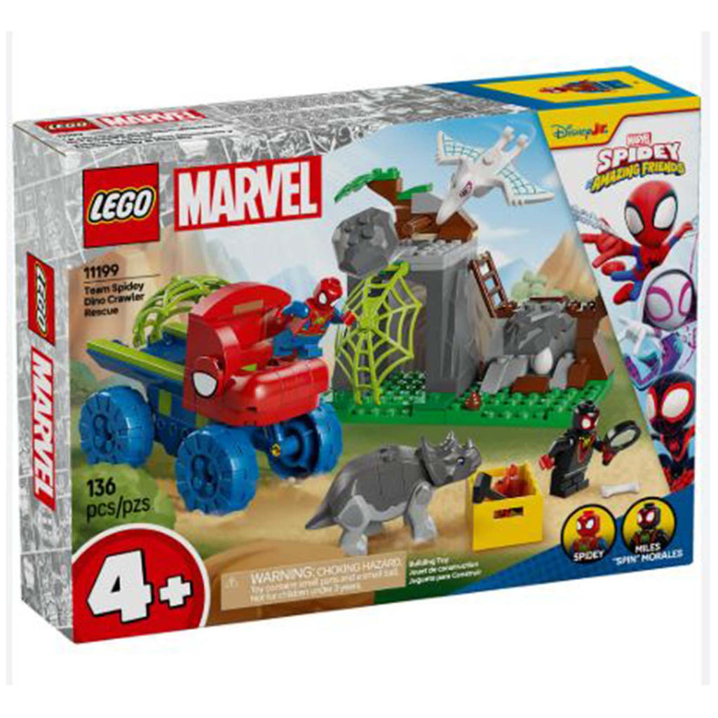 LEGO® Team Spidey Dino Crawler Building Set 11199