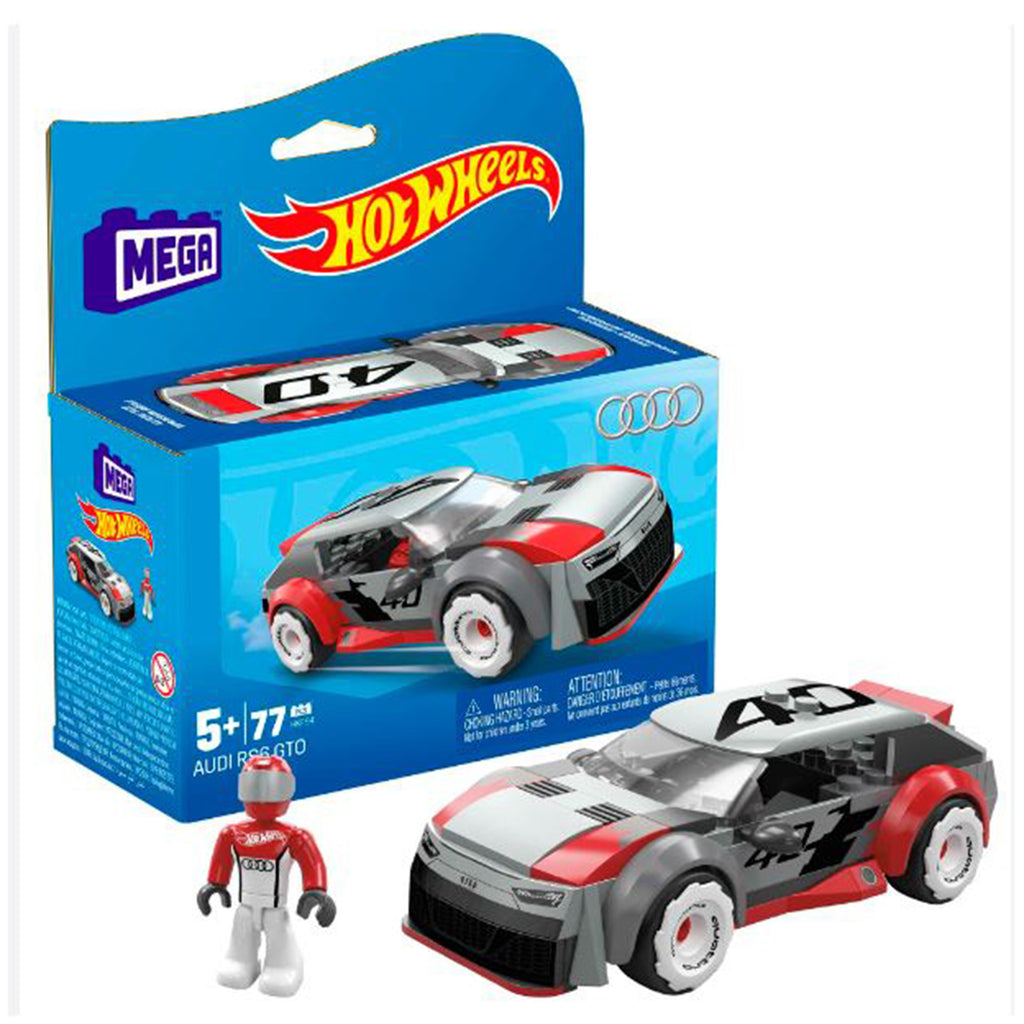 MEGA Hot Wheels Audi RS6 GT0 Figure Set - Radar Toys