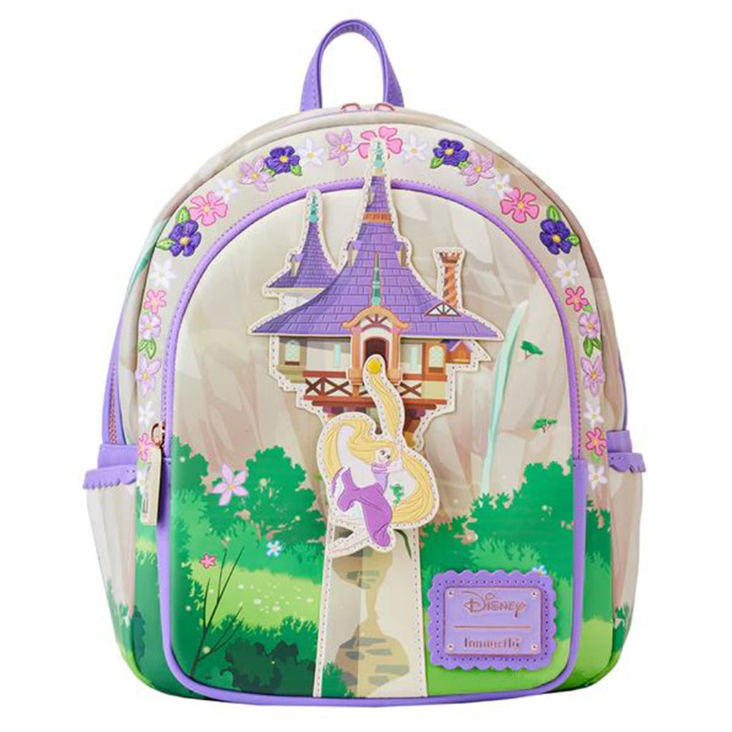 Loungefly Disney Tangled Rapunzel Swinging From Tower Mini Backpack - Radar Toys