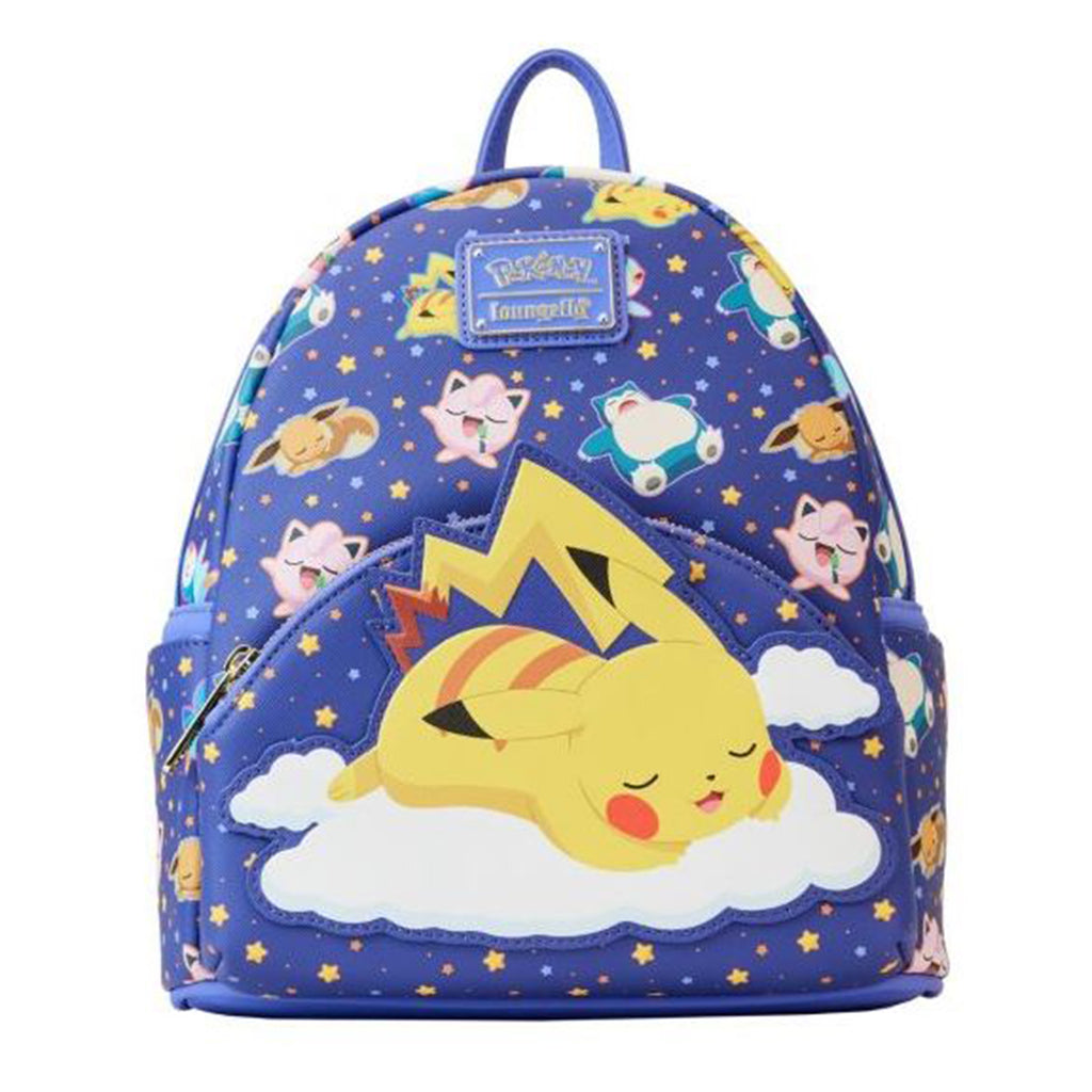 Loungefly Pokemon Sleeping Pikachu And Friends Mini Backpack