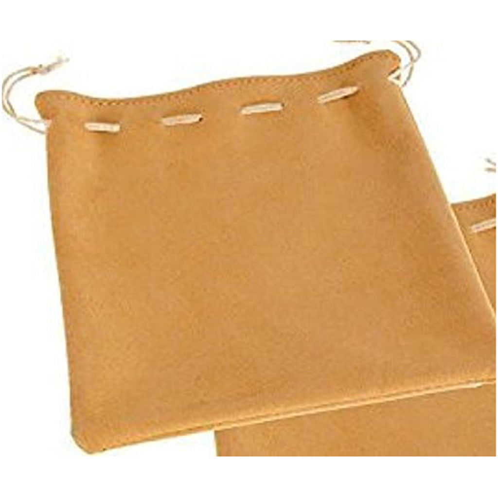 Chessex Tan Leather 8 Inch Bag - Radar Toys