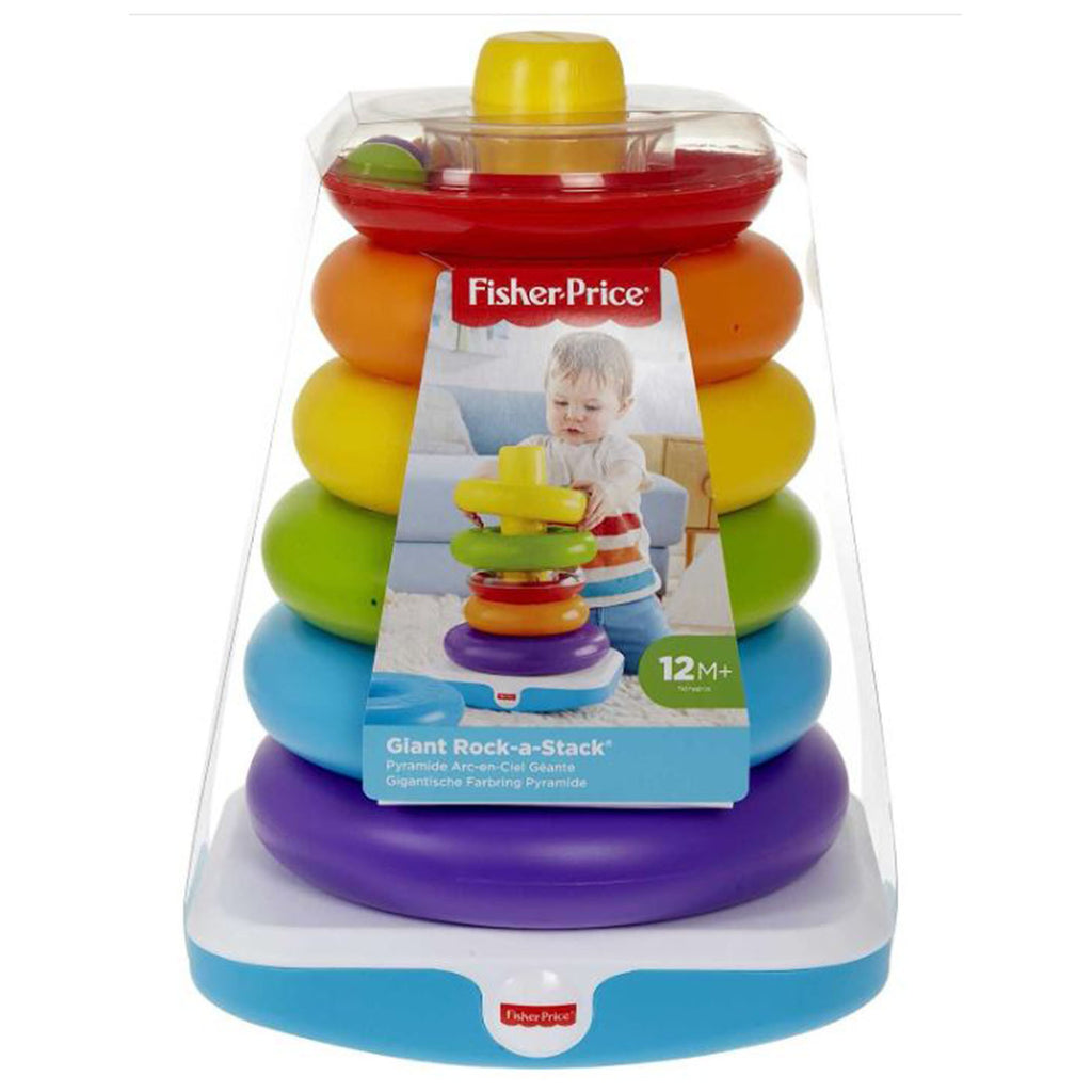 Fisher Price Giant Rock-a-Stack Baby Activity Toy